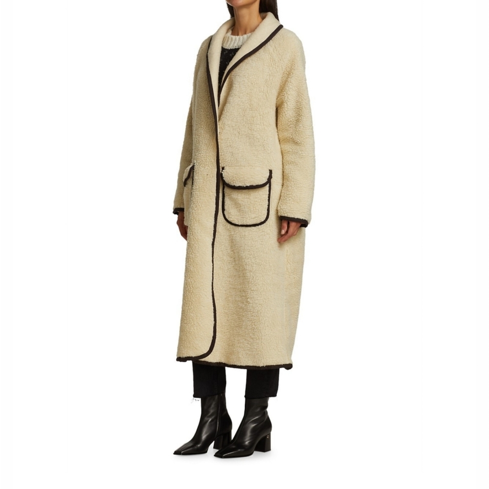 Free People ร Irresistable Teddy Faux Fur Cardigan - Picture 3 of 9
